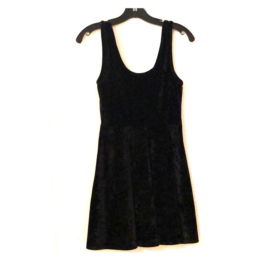 Velvet Fit and Flare Dress
